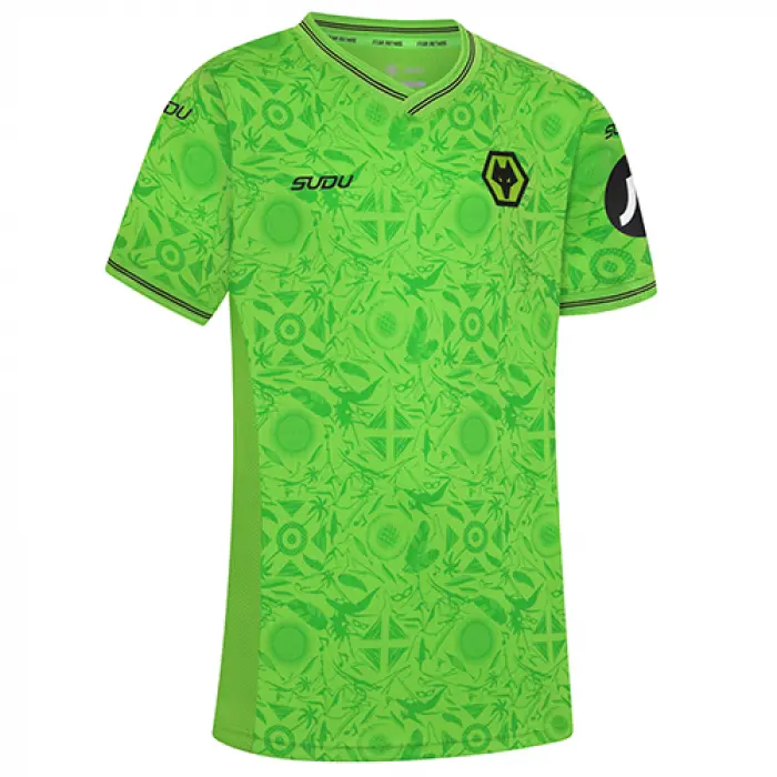 Wolverhampton Wanderers Fan Shop | 2025-26 Wolves Goalkeeper Third Shirt – Junior With Custom Printing Collection Official Wolves Fan Gear